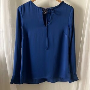Blue Dressy Blouse